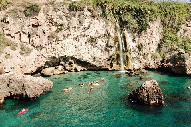 Kayak Route Cliffs of Nerja and Maro - Cascada de Maro - Sea Wolf Cave and the Maiden Waterfall Zone: Water Up Close, Not Just From a Viewpoint