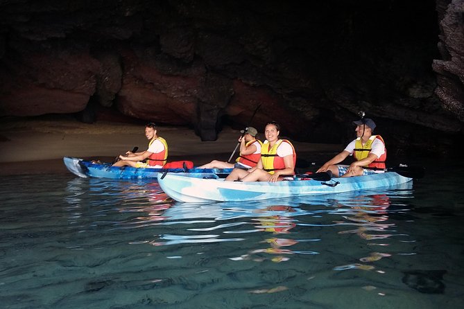 Kayak & Snorkelling in Papagayo - The paddling route: what you notice when someone points things out
