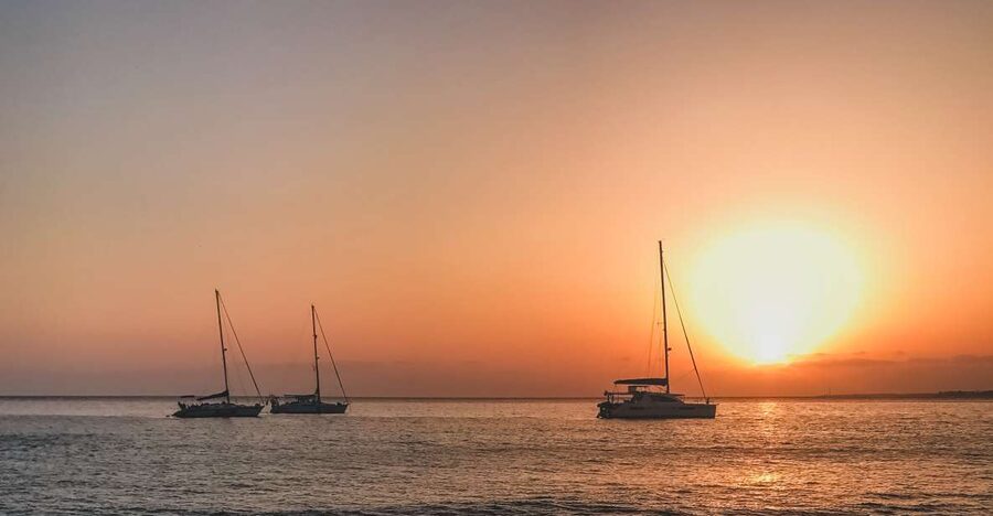 Lanzarote: Dolphin-Watching Sunset Cruise with Transfers - Golden-hour sailing off Puerto del Carmen