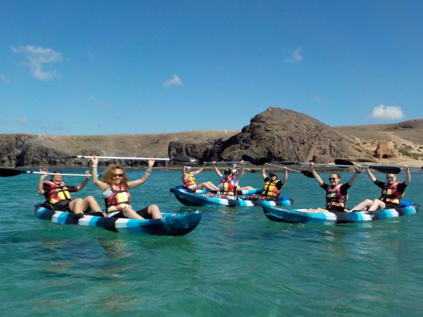 Lanzarote: Kayak and Snorkeling at Papagayo Beach - Papagayo Beach, Seen Close-Up from a Sea Kayak