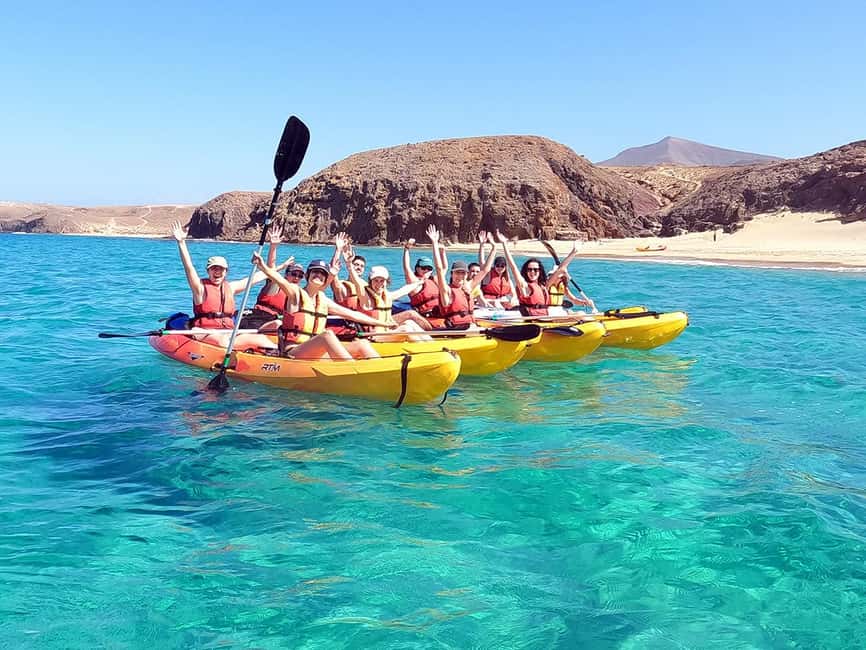 Lanzarote: Kayak and Snorkeling at Papagayo Beach - Snorkeling at Playa del Papagayo for 45 Minutes: What You’ll See and How to Enjoy It