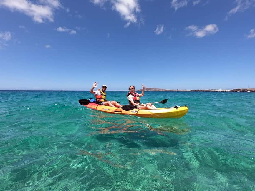 Lanzarote: Kayak and Snorkeling at Papagayo Beach - Beach Picnic and Break Time: Snacks, Sun, and a Breather on the Sand