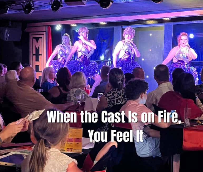 Lanzarote: MHT Comedy Drag Dinner Show - The Three-Course Meal: What You Actually Get