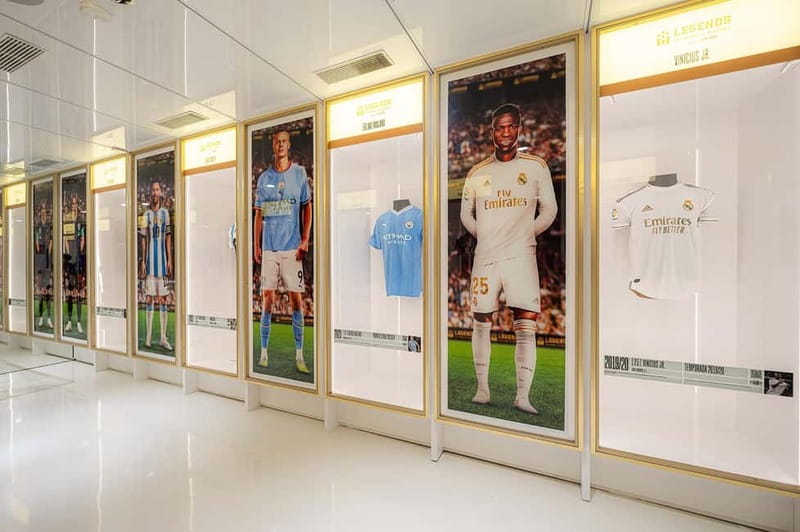 Madrid: Entry Ticket to Legends The Home of Football Museum - 600+ game-used objects, from classic jerseys to iconic trophies