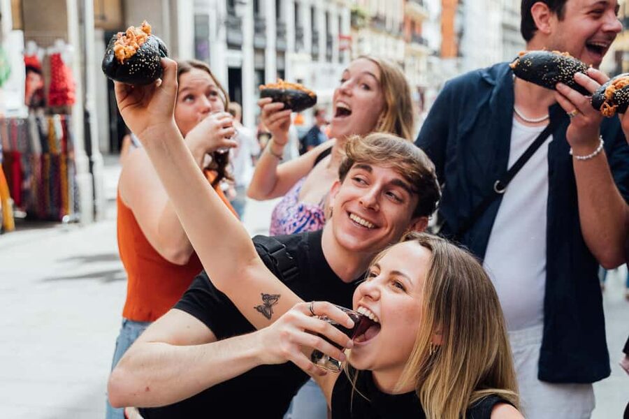 Madrid Guided Food Tour with Tapas and Spanish Wine - La Latina on foot: priority tapas at five local spots
