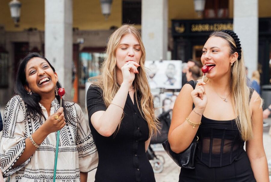 Madrid Guided Food Tour with Tapas and Spanish Wine - Vegetarian and alcohol-free options, plus a clear limitation
