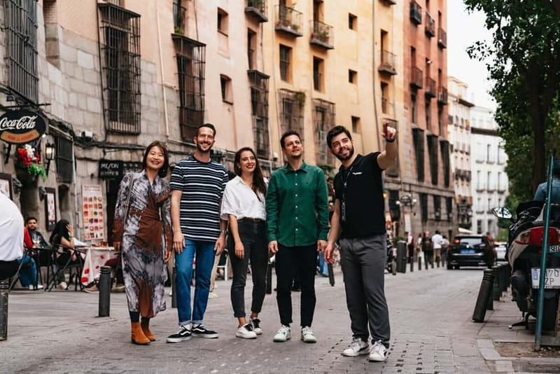 Madrid: Guided Tapas and Wine Tour with Rooftop Views - Plaza Mayor and Barrio de las Letras: History Through People, Not Museums