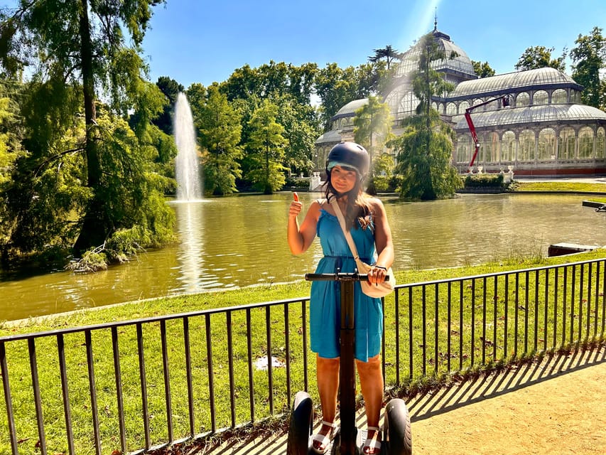 Madrid: Iconic Retiro Park Segway Tour - Ángel Caído: sculpture with a dramatic theme and a strange fact