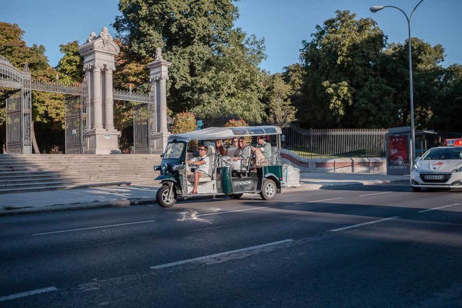 Madrid: Private City Tour by Eco Tuk Tuk - Congreso to Neptune Fountain: politics, power, and photo stops