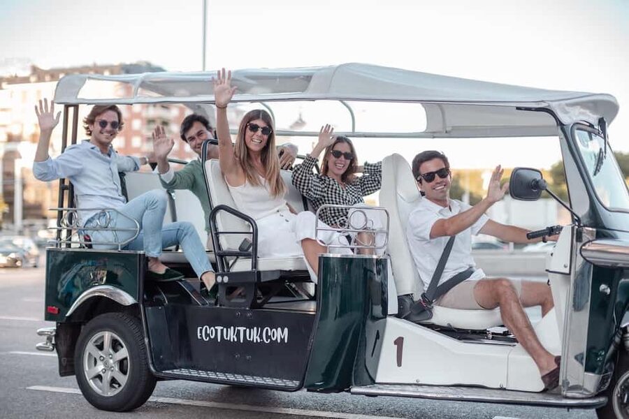 Madrid: Private City Tour by Eco Tuk Tuk - Puerta de Alcalá to Cibeles: Madrid’s big-stage classics