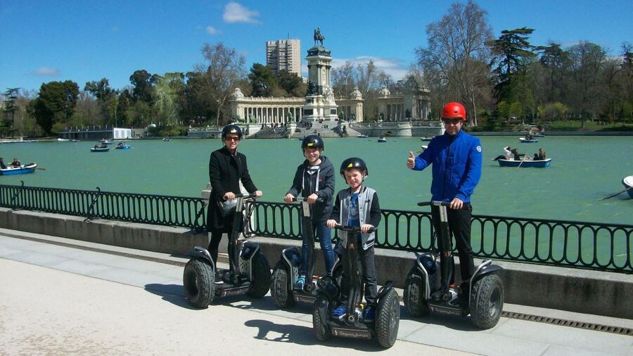 Madrid Private Segway tour. Retiro Park - Centro Historico - Plaza Mayor and Old Madrid Energy