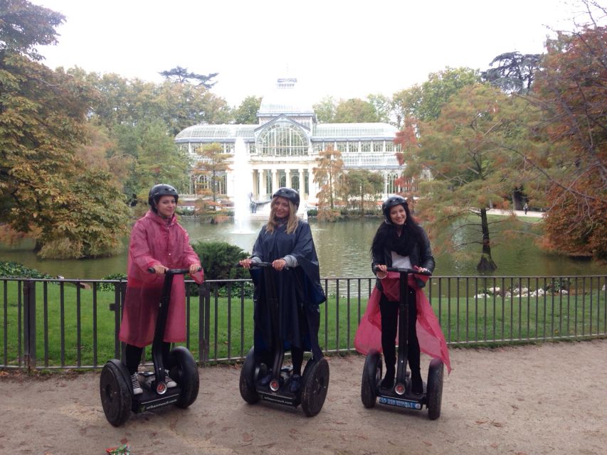 Madrid: Retiro Park 1.5-Hour Segway Tour - Segway Training That Actually Makes You Comfortable