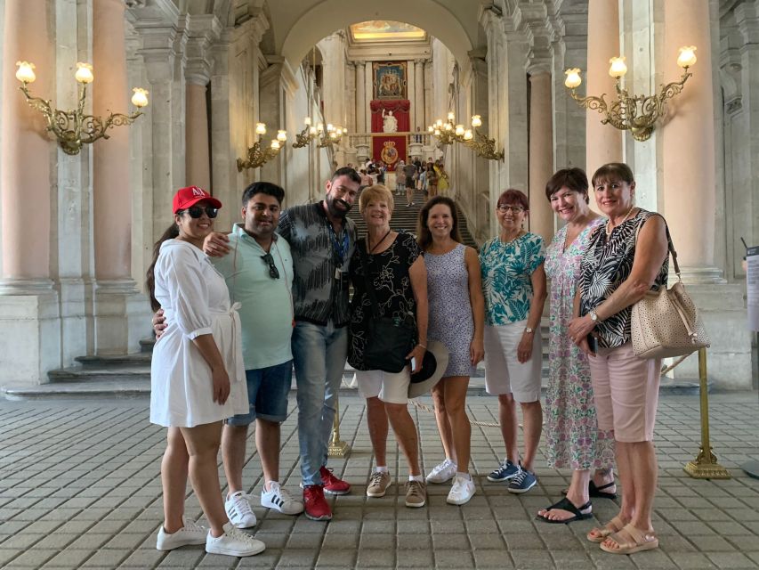 Madrid: Royal Palace Entry Ticket and Small Group Tour - Tapestries, Exotic Furniture, and Italian Baroque Details