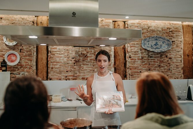 Madrid Tapas & Paella Cooking Experience with Local Market Visit - The menu you will cook: tapas, croquetas, patatas bravas, and paella at lunch