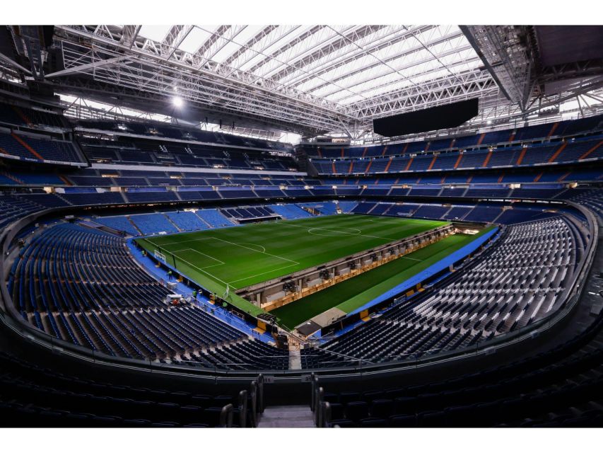 Madrid: Tour Bernabéu Entry Ticket - First views from the Bernabéu stands