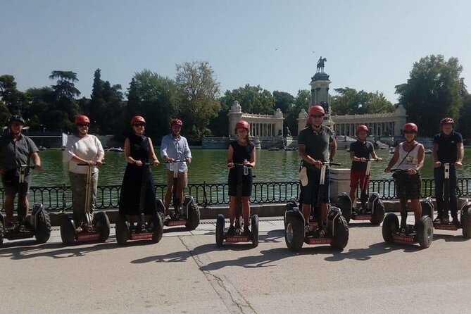 Magical and Iconic Retiro Park Segway Tour in Madrid - Weather, rain gear, and what to do when the sky changes