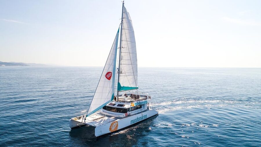 Malaga: Catamaran Sailing Cruise with Swimming & Optional DJ - Malaga coastline views: why being on the water matters