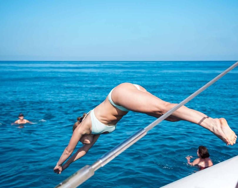 Malaga: Catamaran Sailing Cruise with Swimming & Optional DJ - Who should book this Malaga catamaran cruise