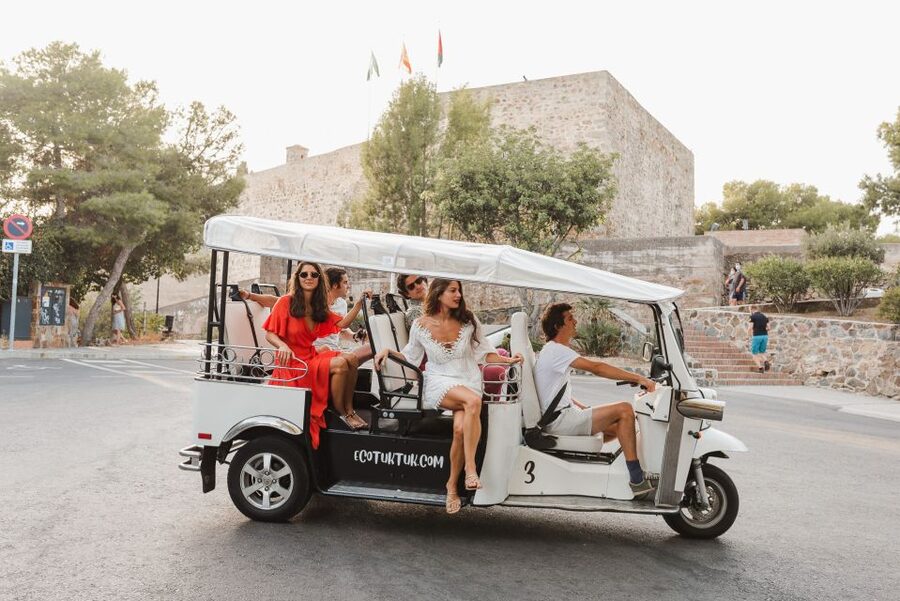 Malaga: Private City Tour by Eco Tuk Tuk - What your guide actually does for you on this ride