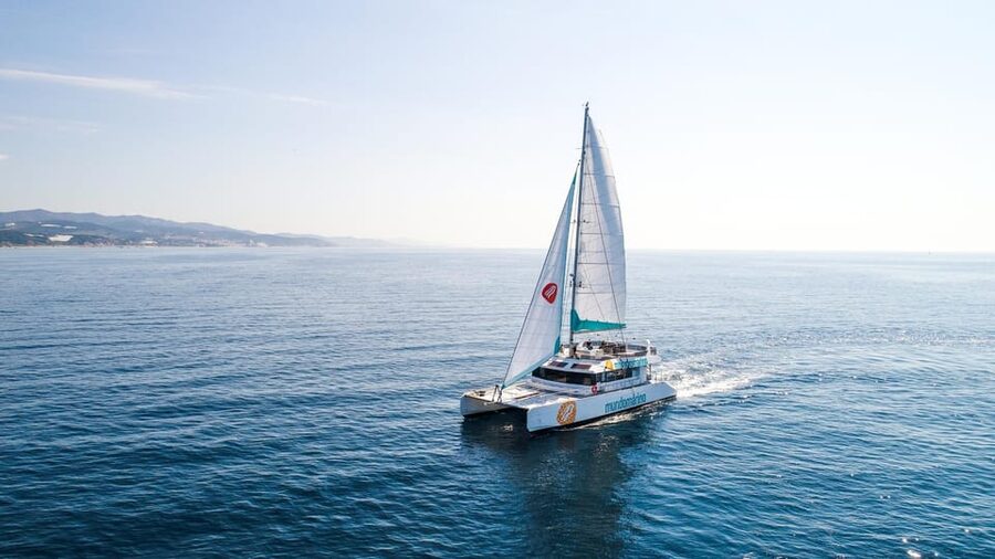 Malaga: Sailing Catamaran with Swimming and Paella Lunch - The open-sea swim stops: snorkeling time without the beach crowds