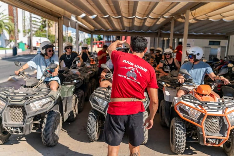 Mallorca: ATV /Quad Bike Tour - The sea section: snorkeling and optional cliff jumps
