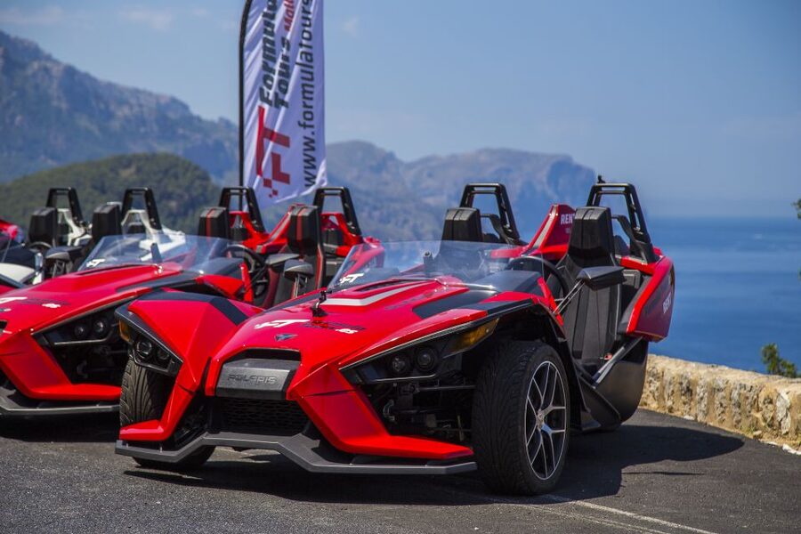 Mallorca: Formula Car Tour - Back through the mountains to Port Andratx