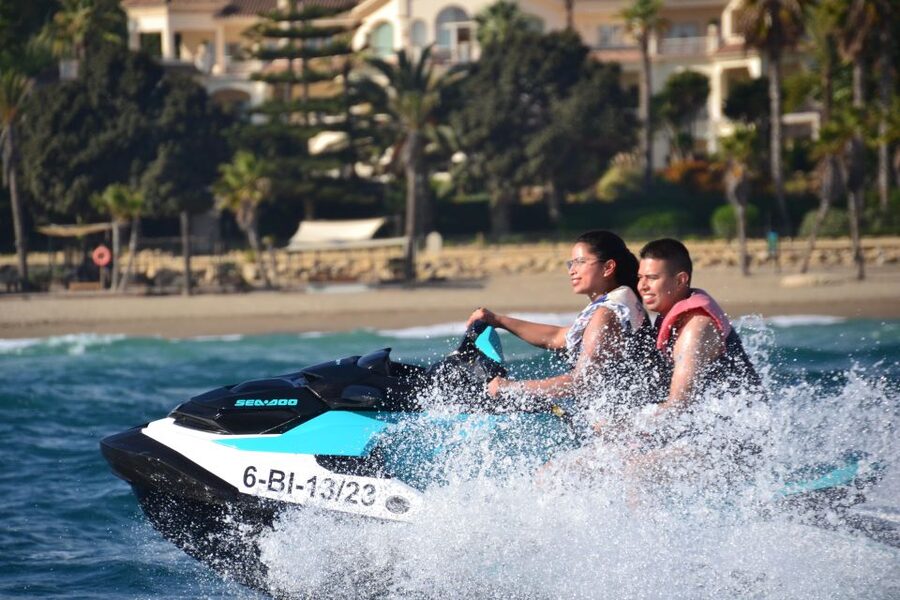 Marbella: Jet Ski at the Golden Mile - Marbella’s Golden Mile from Jet Ski Height