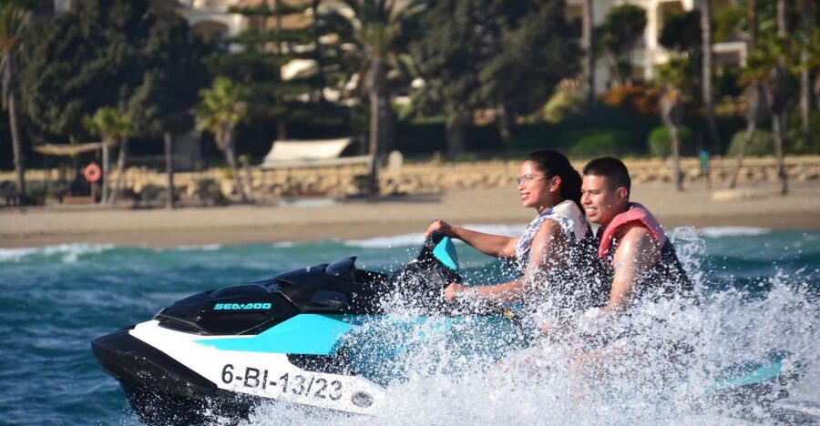 Marbella: Jet Ski at the Golden Mile - The 20-Minute Flow, From Safety Briefing to the Ride