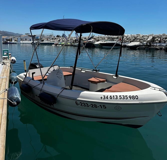 Marbella: Puerto Banús Boat Rental with No License Needed - Your First 30 Minutes, Quick Instruction Then Off You Go