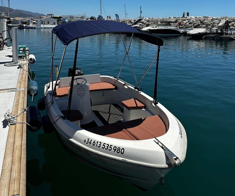 Marbella: Puerto Banús Boat Rental with No License Needed - The No-License Captain Part, and Why It’s a Big Value