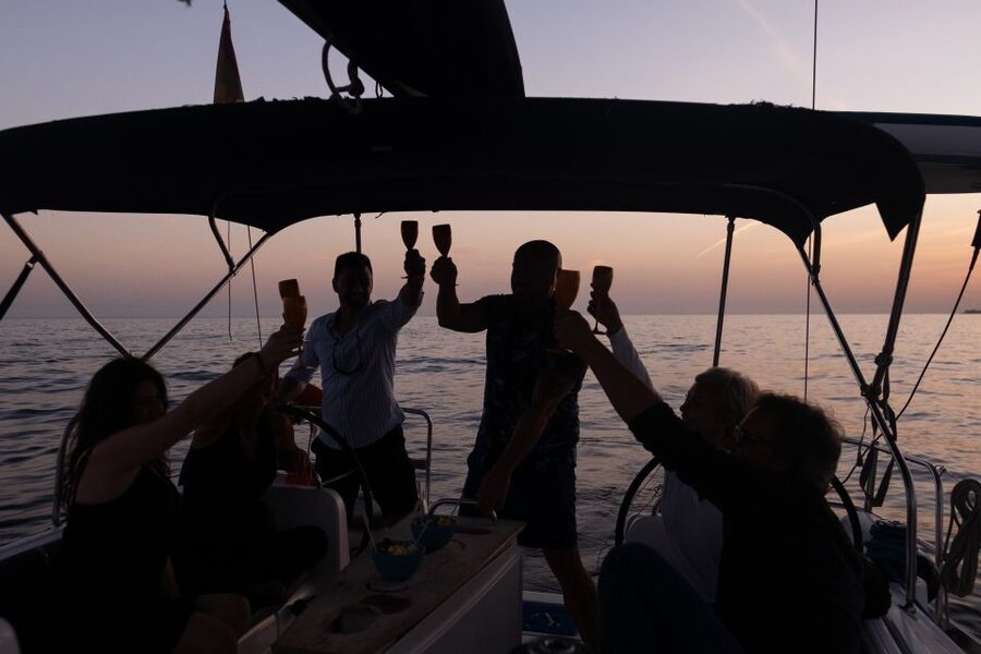 Marbella: Sunset Sailing Trip with Drinks and Snacks - Boats, blankets, and the small comfort details that matter