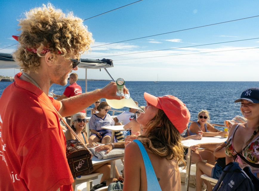 Menorca: Full-Day Boat Tour with Paella Lunch - Macarella and Macarelleta: sea-view moments you do not rush