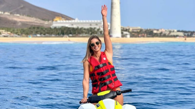 Morro Jable: Guided Jet Ski Safari (without license) - Cruising the southern coast: coves, Punta Jandía, and panoramic stops