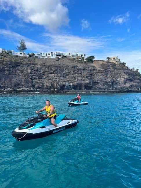 Morro Jable: Guided Jet Ski Safari (without license) - Photos and video: not included, and that price may show up later