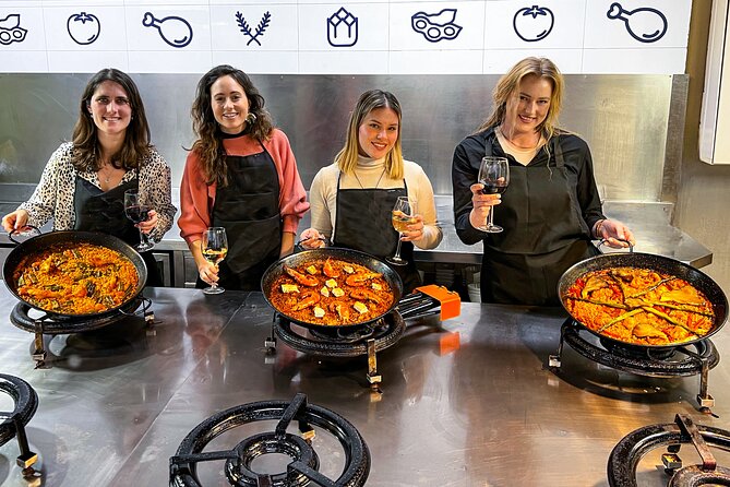 Paella Cooking Class, Wine Tasting & Central Market in Valencia - Key highlights you’ll actually care about