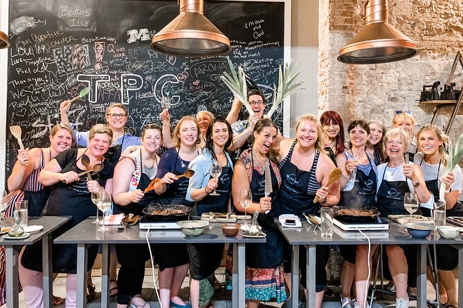 Paella Cooking Class with Professional Chef: Four Course Dinner - Four-Course Dinner in Barcelona, With Wine Pairing That Fits the Meal