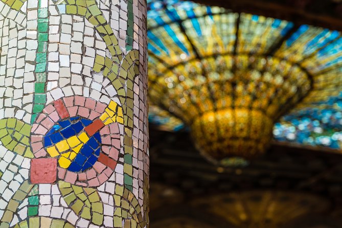 Palau de la Musica Catalana Guided Tour - Rehearsal Hall first: 1905 context and a 15-minute history clip