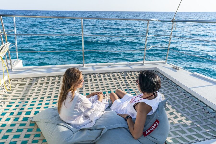 Palma: Catamaran Cruise with Swimming and Snorkelling - Palma Bay on a luxury catamaran: the vibe check