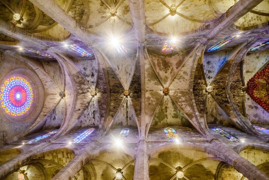 Palma: Cathedral of Mallorca Skip-the-Line Entry Ticket - Facade and exterior sculpture: Portal del Mirador and Guillermo Sagrera