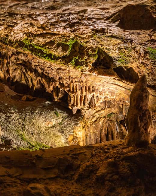 Palma: Caves of Genova Ticket & Digital Audio Guide - Entering the route: descending 36 meters to limestone galleries and corridors