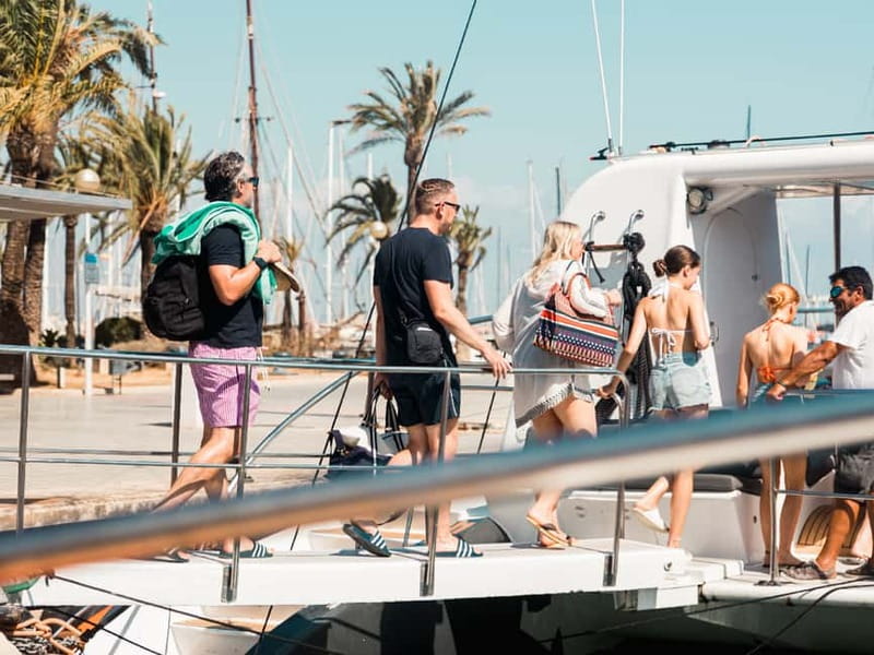 Palma de Mallorca: Half-Day Catamaran Tour with Buffet Meal - Cala Vella Swim Stop: Your Real Payoff Time