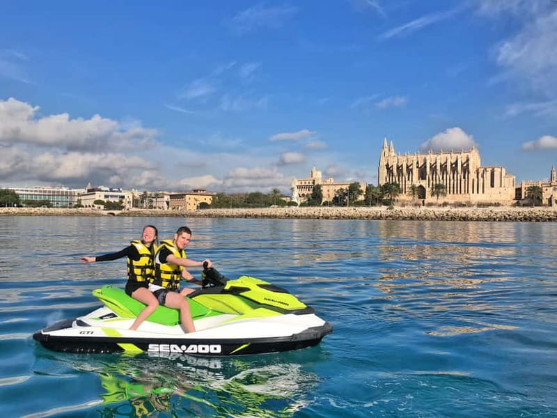 Palma de Mallorca: Jetski Tour to Palma Cathedral - From port setup to open-water freedom in just 30 minutes