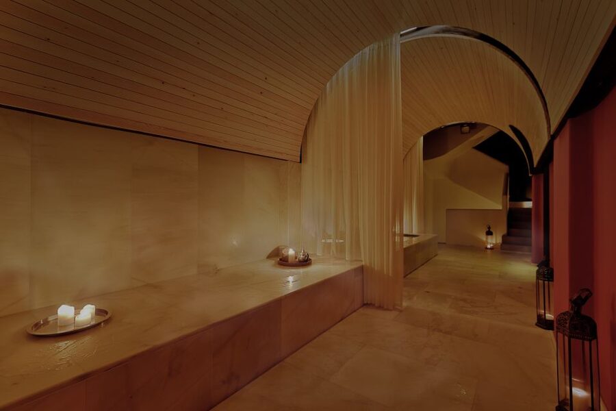Palma: Hammam Al Àndalus Bath Session with Massage Options - The bath circuit: heat, steam, cool water, and a stone bench pause