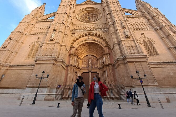Private walking tour in Palma de Mallorca with local guides. - Catedral de Mallorca, Two Stops for the Cathedral’s Outside Meaning and Inside Light
