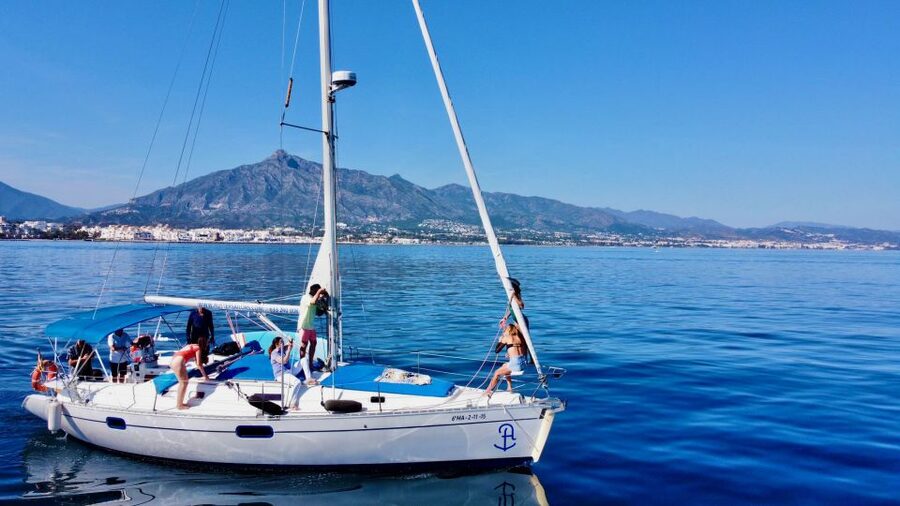 Puerto Banús by Sailboat: Discover Marbella’s Luxury Coast - Sailing with purpose: Magic Eagle and your 5% ticket impact