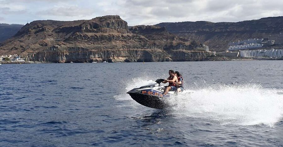 Puerto Rico de Gran Canaria: Jetski Tour - The Southwest Coast Run: What You Actually See From the Water