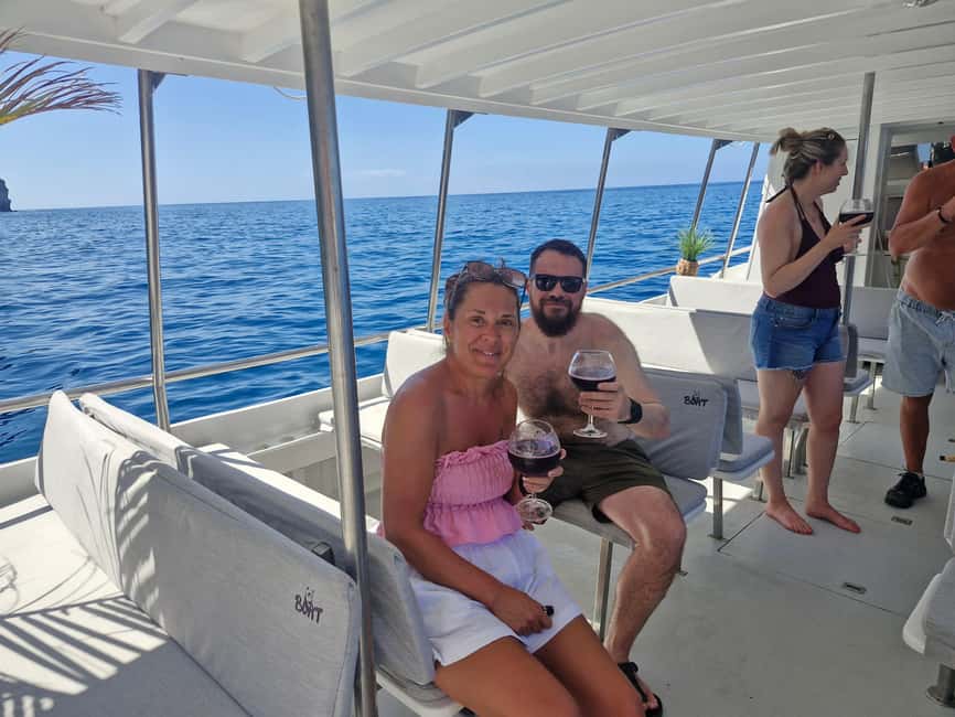 Puerto Rico, Gran Canaria: boat trip, drinks, food, paddle surfing, snorkeling - Price and value: $56 for tapas, drinks, snorkel, and paddle time