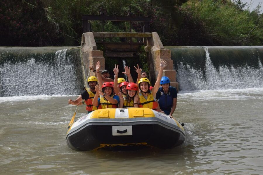 Rafting Adventure in Murcia - Cieza rafting stretch (about 1.5 hours): action, then settle in