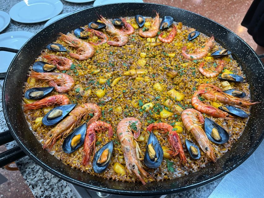 Real Paella Cooking Class – Market Visit & Sangría Workshop - Seafood Paella and Salmorreta Sofrito, or Meat-and-Veg Paella: Choose the Style