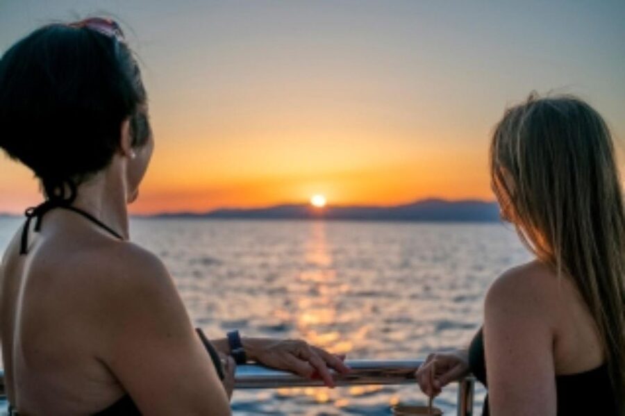 S'Arenal: Sunset Catamaran Cruise with BBQ - The 3-Hour Cruise Flow, What Happens When